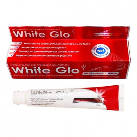 White Glo Professional Choice отбеливающая зубная паста Профессиональный выбор (100 гр)