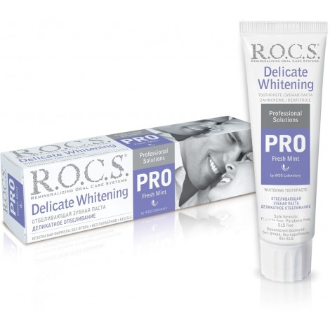 ROCS Pro Fresh Mint зубная паста для деликатного отбеливания (135 гр)