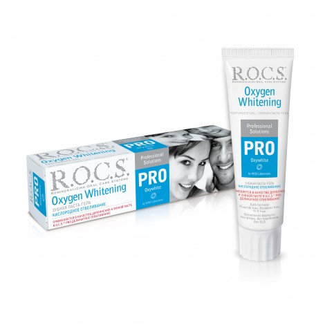 ROCS Pro Oxywhite зубная паста для кислородного отбеливания (60 гр)