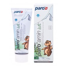 Paro Amin Kids детская зубная паста на основе аминфлюорида 0-6 лет (75 мл)