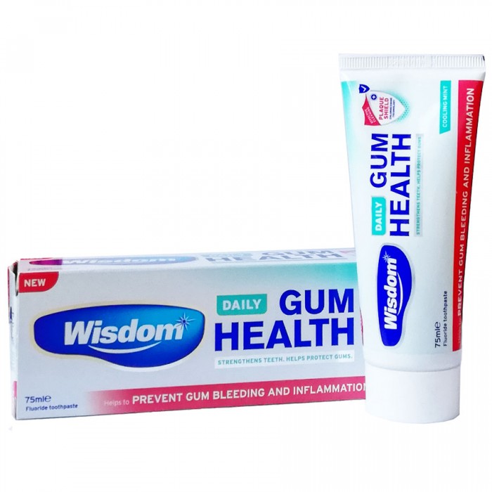 Wisdom Daily Gum Health зубная паста с хлоргексидином для десен 75 мл 