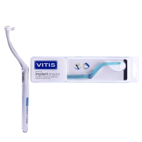 Vitis Implant Angular монопучковая зубная щетка для имплантов экстрамягкая (1 шт)