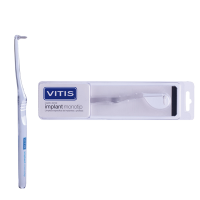 Vitis Implant Monotip монопучковая зубная щетка для имплантов жесткая (1 шт)