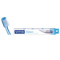 Vitis Medium зубная щетка средняя в твердой упаковке (1 шт)