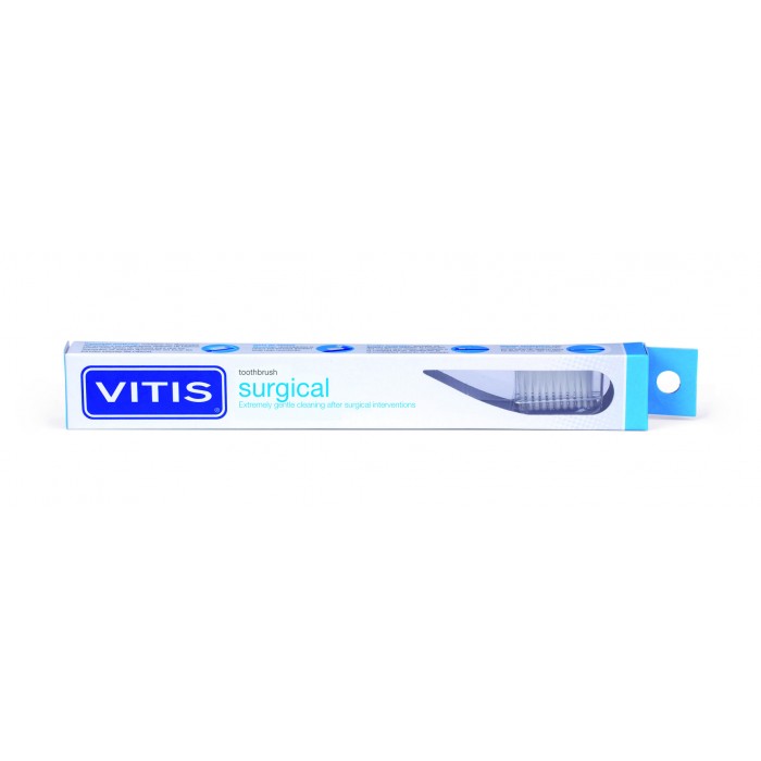 Vitis Surgical зубная щетка с супермягкими щетинками в твердой упаковке (1 шт)