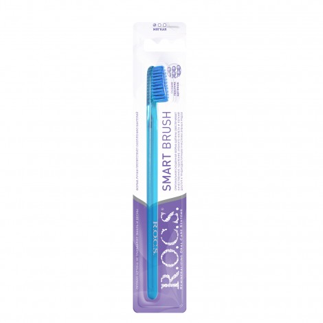 ROCS Classic Soft классическая зубная щетка с мягкими щетинками