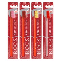 ROCS Classic Medium Red Edition зубная щетка классическая средняя (1 шт)