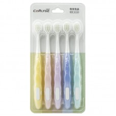 Corlyse NO.520 Family зубные щетки мягкие (5 шт)