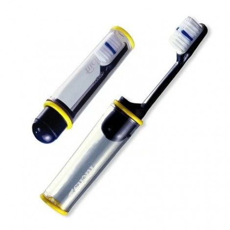 Fuchs Clips Pocket дорожная зубная щетка с щетинками средней жесткости (1 шт)