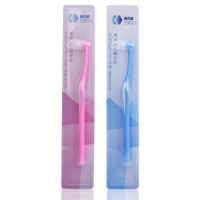 Y-Kelin монопучковая зубная щетка (розовая и голубая) 9 мм (1 шт)