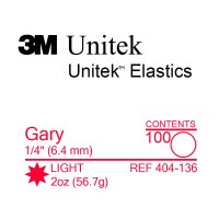 3M Unitek Gary (Гари) 1/4 (6,35 мм) 2 Oz (56,7 г) эластики внутриротовые