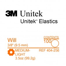 3M Unitek Will (Уилл) 3/8" (9,5 мм) 3,5 Oz (99,2 г) эластики внутриротовые