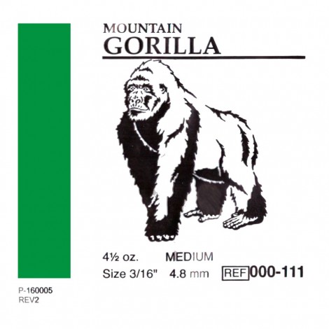 American Ortodontics Mountain Gorilla Горилла эластики внутриротовые Medium 3/16" (4,8 мм) 4,5 Oz (130 гр)