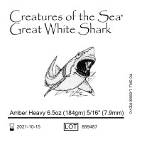 Ortho Technology Great White Shark (Белая Акула) внутриротовые эластики 5/16" 6,5 Oz