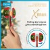 Flipper набор из 2х футляров и 2х зубных щеток Xmas + Marry Christmas. Новогодняя серия «Xmas»