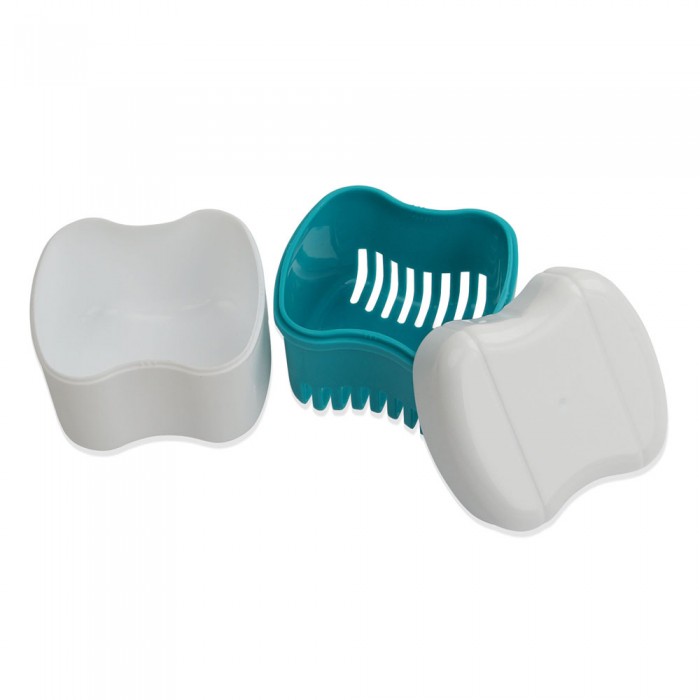Isodent контейнер для хранения зубных протезов (72*87*78мм)