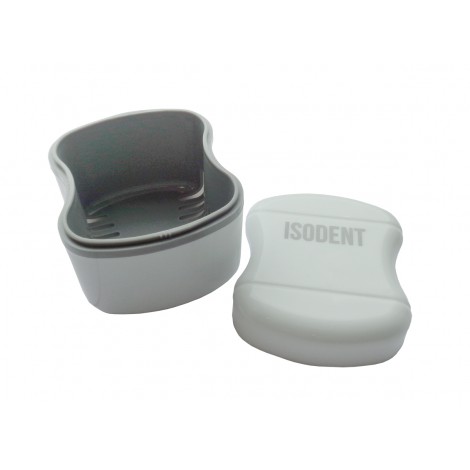 Isodent контейнер для хранения зубных протезов (72*87*78мм)