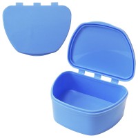MIG DB-05 (67*92*38) контейнер для съемных зубных протезов голубой