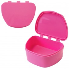 MIG DB-05 Розовый контейнер для съемных зубных протезов (67*92*38)