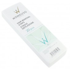 ItalWax полоски для депиляции белые (20 шт) (7*20см)