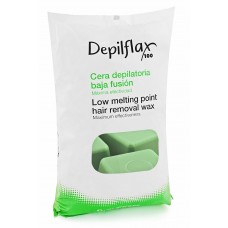 Depilflax Воск Зеленый EXTRA горячий в дисках (1000 гр) 