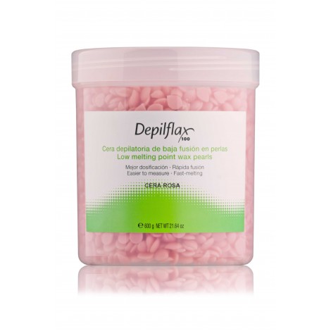 Depilflax Розовый воск горячий пленочный в гранулах (600 гр)