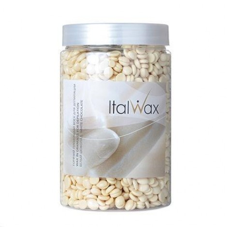 ItalWax Natura Белый шоколад воск горячий пленочный в гранулах (500 гр)
