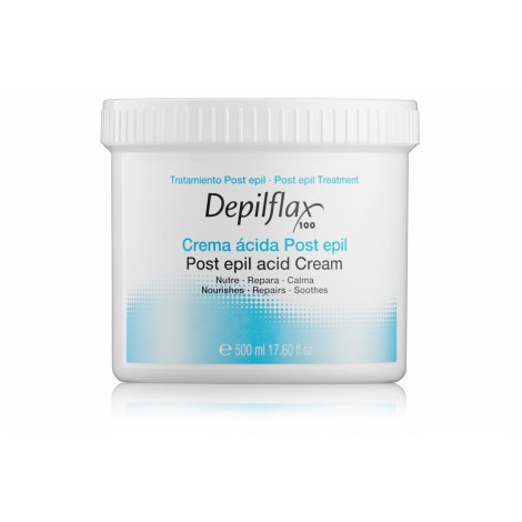 Depilflax Post Epil Acid Cream сливки после депиляции для восстановления PH баланса кожи (500 мл)