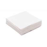 White line Одноразовые салфетки 10*10 спанлейс белый в пачках (100 шт)