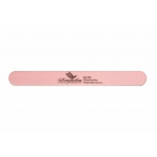 Dona Jerdona пилка для искусственных ногтей 80/80 овальная узкая розовая