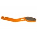 Дона Жердона 100887 оранжевая лазерная терка для ног с крючком