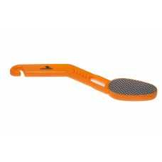 Dona Jerdona 100887 лазерная терка для ног с крючком оранжевая  пластик 