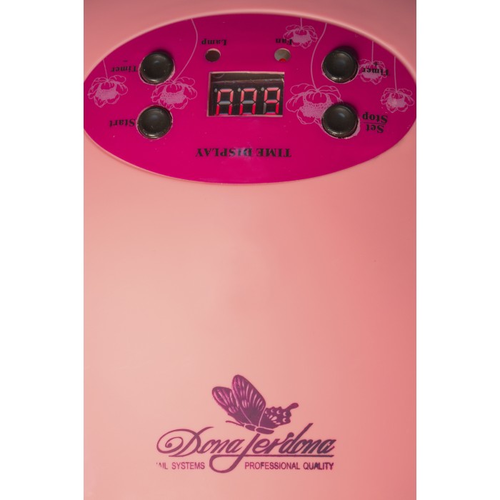 Дона Жердона Д770Р UV лампа 36W с регулируемым вентилятором розовая
