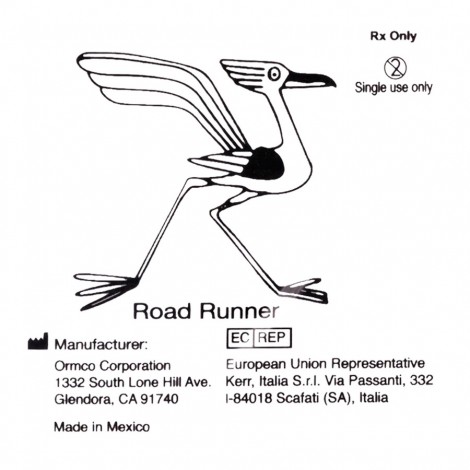 Ormco Road Runner резиновая тяга для брекетов Цапля 3/8" (9,35 мм) 2 Oz (60 гр)
