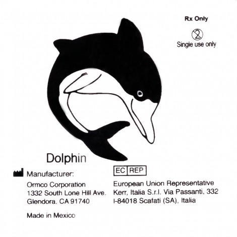 Ormco Dolphin резиновая тяга для брекетов Дельфин 5/16" (7,94 мм) 3 Oz (85 гр)