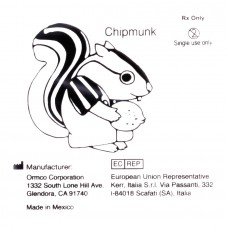 Ormco Chipmunk Бурундук средне-сильные внутриротовые эластики 1/8" 3,5Oz 1D