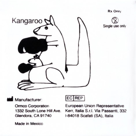 Ormco Kangaroo резиновая тяга для брекетов Кенгуру 3/16" (4,76 мм) 4,5 Oz (130 гр)