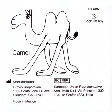 Ormco Camel резиновая тяга для брекетов Верблюд 3/8" (9,35 мм) 4,5 Oz (130 гр)