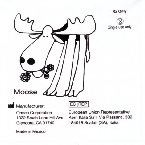 Ormco Moose резиновая тяга для брекетов Лось 5/16" (7,94 мм) 6 Oz (170 гр)