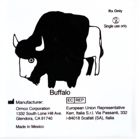Ormco Buffalo резиновая тяга для брекетов Бизон 3/8" (9,35 мм) 6 Oz (170 гр)