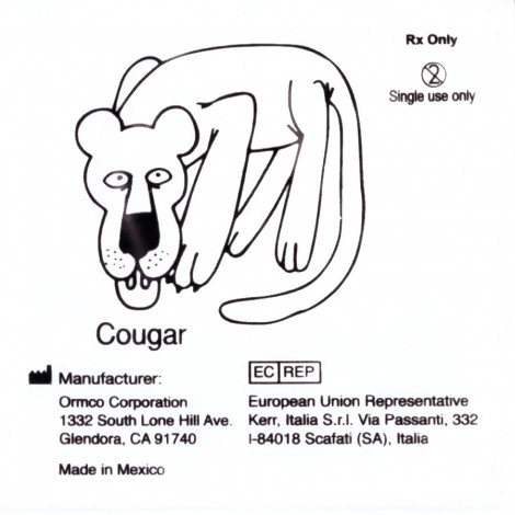 Ormco Cougar резиновая тяга для брекетов Кугуар/Пума 3/16" (4,76 мм) 8 Oz (230 гр)