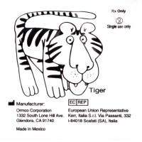 Ormco Tiger Тигр слабые внеротовые эластики 3/8" 8Oz 5G