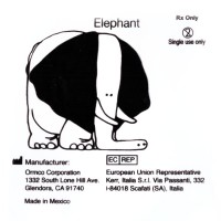 Ormco Elephant Слон сильные внеротовые эластики 3/8" 14 Oz 5H