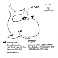 Ormco Whale Кит сильные внеротовые эластики 1/2" 14 Oz 6H