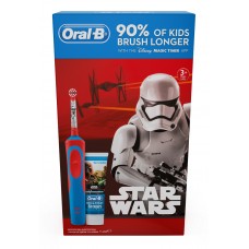 Braun Oral-B Stages Power D12.513.1 Star Wars (На аккумуляторе)+ зубная паста