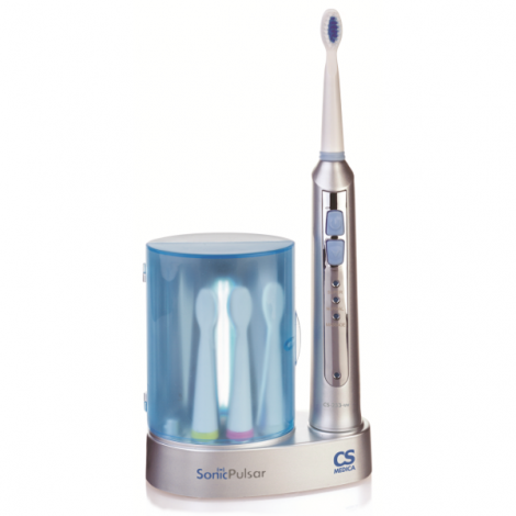 CS Medica Sonic Pulsar Электрическая звуковая зубная щетка CS-233-UV с UV дезинфектором