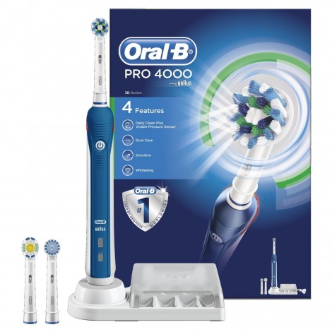 Braun Oral-B Smart Serirs 4000 Cross Action D21.525.3M электрическая зубная щетка