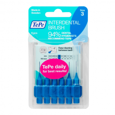 TePe Interdental brush original межзубные ершики 0,6 мм (6 шт) синие