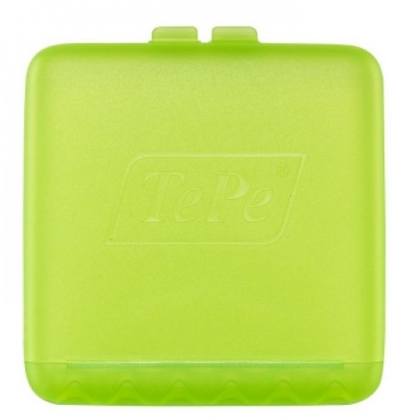 TePe Travel Case дорожный футляр для хранения межзубных ершиков (зеленый)
