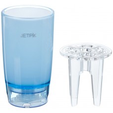 Jetpik стакан с функцией подачи воды (голубой)